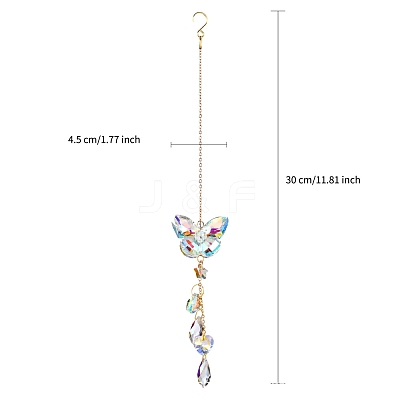 Glass Hanging Ornaments PW-WG61288-01-1