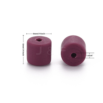 Polymer Clay Bead Strands CLAY-T001-C35-1