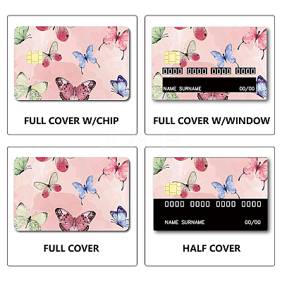 PVC Plastic Waterproof Card Stickers DIY-WH0432-033-1