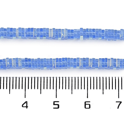 Electroplate Glass Beads Strands GLAA-B023-01A-08-1