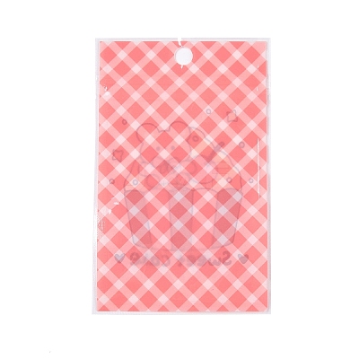 Rectangle Plastic Packaging Resealable Bags LS-X1-OPP-T003-01B-1