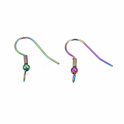 304 Stainless Steel Earring Hooks STAS-N098-008-1