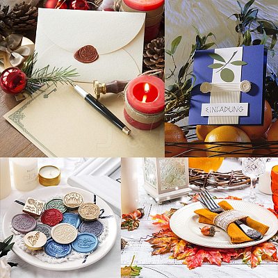 Wax Seal Stamp Set AJEW-WH0208-290-1