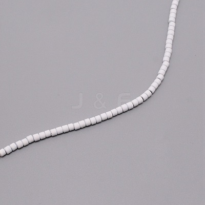 Non-magnetic Synthetic Hematite Beads Strands G-WH0018-01O-1