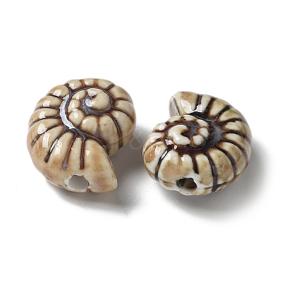 Handmade Porcelain Beads PORC-L080-F16-1