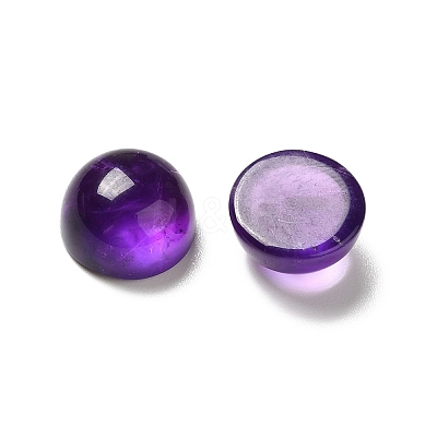 Natural Amethyst Cabochons G-H282-05A-1