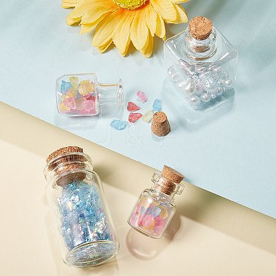 Glass Bottles AJEW-SC0001-11-1