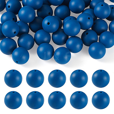 50Pcs Food Grade Eco-Friendly Silicone Beads SIL-TADJ0001-03G-1
