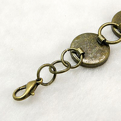 Brass Bracelet Making KK-G049-AB-NF-1