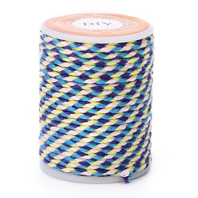4-Ply Polycotton Cord with Metallic Thread X1-OCOR-Z003-D21-1
