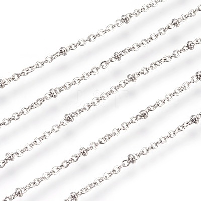 Tarnish Resistant 304 Stainless Steel Cable Chains CHS-L017-12B-1