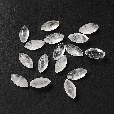 Natural Quartz Crystal Cabochons G-F772-01B-19-1