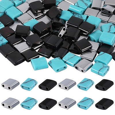 90Pcs 3 Styles Gemstone Beads Strands G-SZ0002-37-1