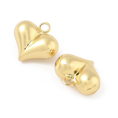 Heart Brass Pendants X-KK-M327-02D-G-1