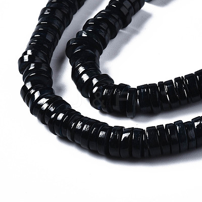 Natural Freshwater Shell Beads Strands SHEL-Q024-001A-1