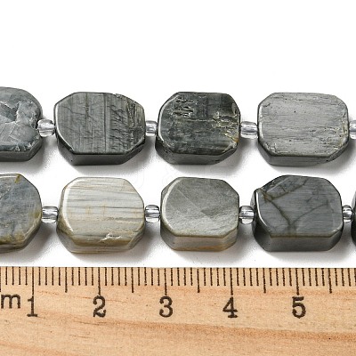 Natural Eagle Eye Stone Beads Strands G-G072-B01-01-1