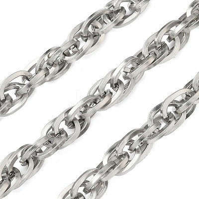 304 Stainless Steel Rope Chains CHS-H025-16P-02-1