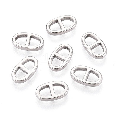 Non-Tarnish 304 Stainless Steel Connector Charms STAS-N097-168P-1