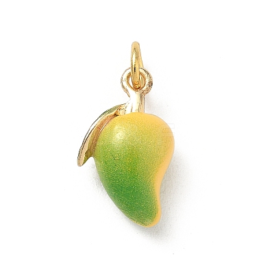 Brass Enamel Pendants KK-H523-01F-G02-1
