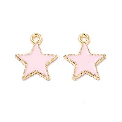 Alloy Enamel Pendants ENAM-C005-01G-05-1