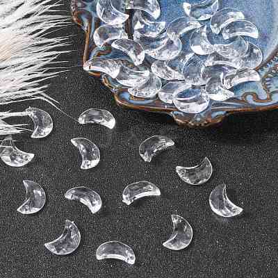 Transparent Acrylic Pendants TACR-525-01-1
