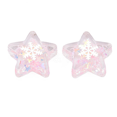 Translucent Acrylic Cabochons TACR-N006-45-1