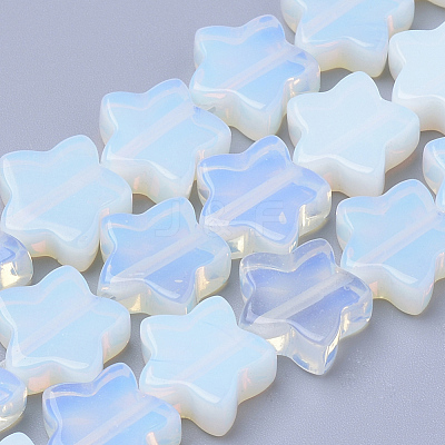 Opalite Beads Strands X-G-R451-08D-1