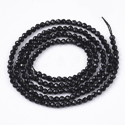 Electroplate Opaque Solid Color Glass Beads Strands X-EGLA-N002-03A-1