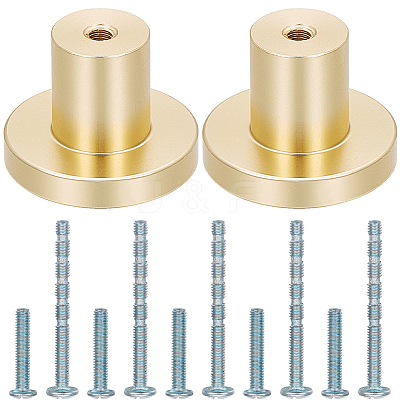 10 Sets Aluminium Alloy Cabinet Hardware FIND-GF0007-67G-1