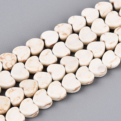 Synthetic Howlite Beads Strands G-N352-09-1
