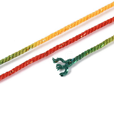 27M Segment Dyed Round Polyester Twisted Cords OCOR-N009-02A-12-1