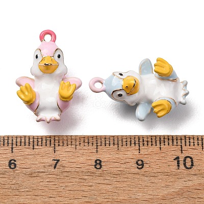 Alloy Enamel Pendants AL-CBA61EE-03-1