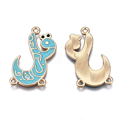 Alloy Enamel Chandelier Component Links PALLOY-Q441-041-RS-1