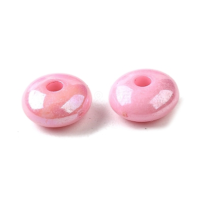 UV Plating Opaque Acrylic Beads MACR-F083-13E-1