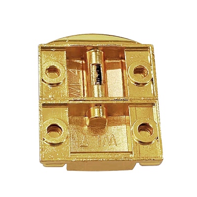 Zinc Alloy Slider Buckles FIND-WH0162-08G-1