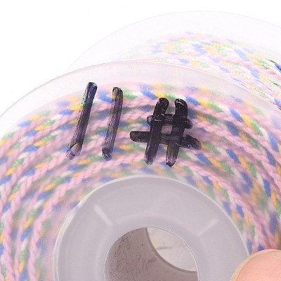 Multi-Color Decorative Braided Nylon Cord NWIR-Z003-E15-1