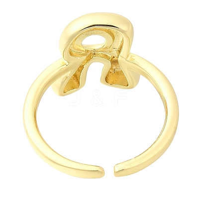 Rack Plating Brass Open Cuff Rings RJEW-S394-01G-R-1
