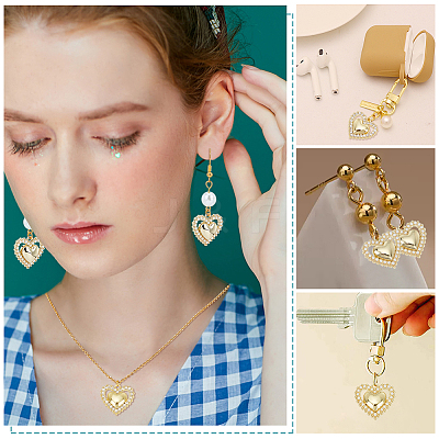 16Pcs 2 Style Alloy Pendants FIND-PH0007-23-1