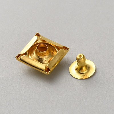 Brass Rivets KK-WH0103-009G-06-1