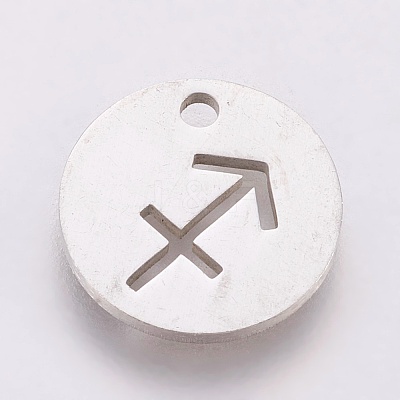 Non-Tarnish 304 Stainless Steel Charms STAS-X0017-07P-1
