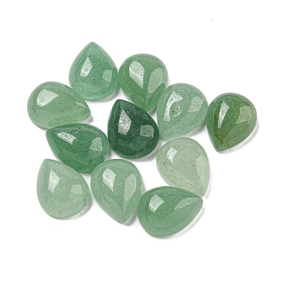 Natural Green AventurineCabochons G-Q173-02C-10-1