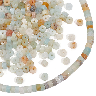 2 Strands Natural Flower Amazonite Beads Strands G-PH0002-29-1