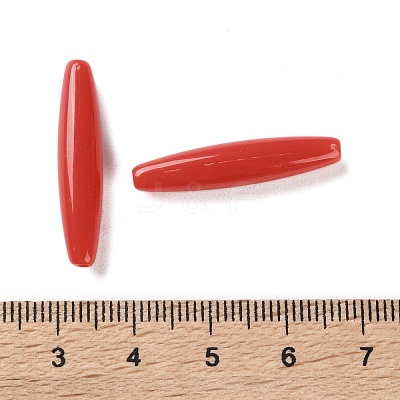 Opaque Acrylic Beads OACR-M015-14C-1