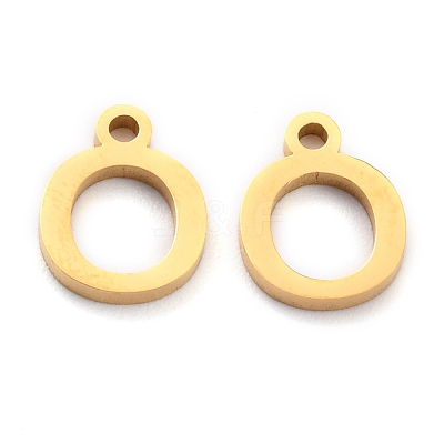304 Stainless Steel Pendants STAS-F267-10O-G-1