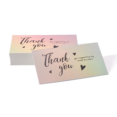 Laser Thank You Card X-DIY-A006-A01-1