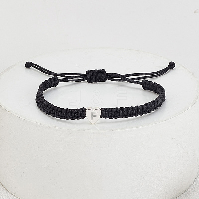 1Pc Adjustable Nylon Cord Braided Bracelets for Women Men BJEW-LP0001-34F-P-1