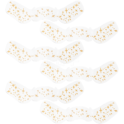 10Pcs Transfer Sticker Proof Removable Temporary Tattoos Stickers DIY-SP0003-65A-05-1