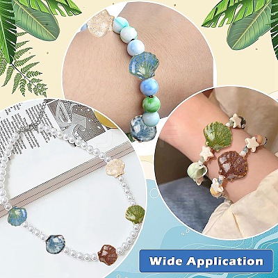 5Pcs Handmade Porcelain Beads PORC-YW0001-25A-1