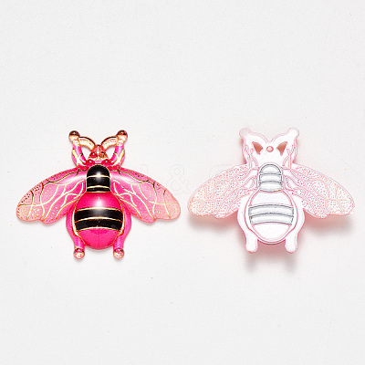 Transparent Acrylic Pendants X-TACR-R140-07D-1