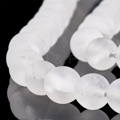 Natural Quartz Crystal Beads Strands G-T106-329-1